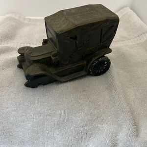 Vintage Banthrico Inc. Stanley Metal Tim 1910 Car Bank